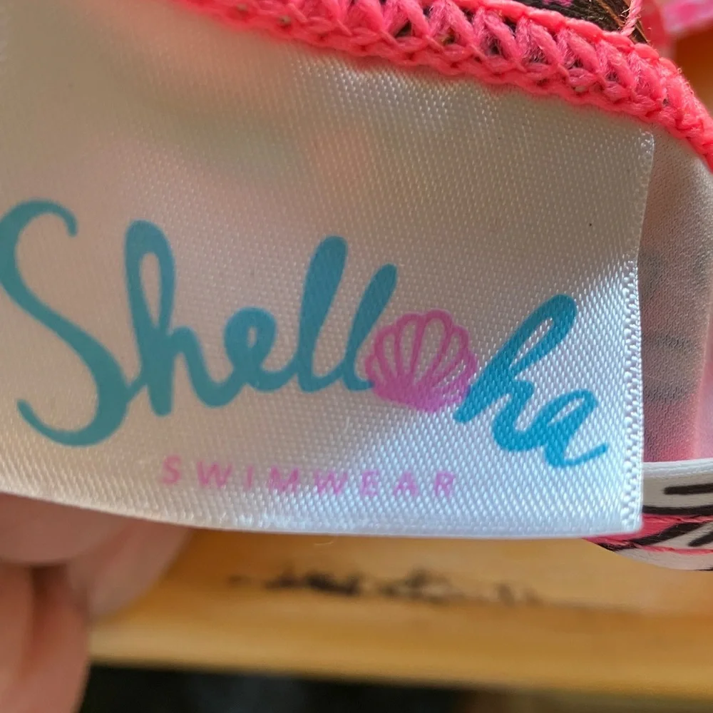 Shelloha Swimwear Pink Bikini Top girls 5